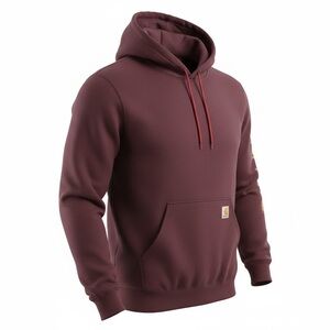 Carhartt Men's Maroon Hoodie